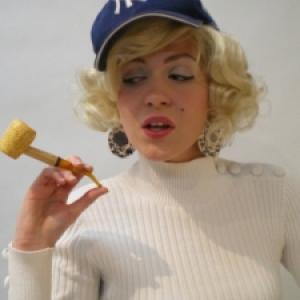 Pamela Macey as MARILYN MONROE from the hit play ITS TIME WE MET about MM Arthur Miller and Joe DiMaggio and the upcoming film 15 Minutes With Marilyn