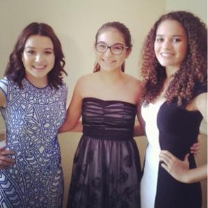 Torri Webster, Jessica Lonardo, and Madison Pettis at the Young Artist Awards 2013