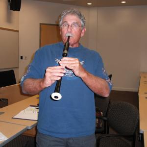 Trying to learn how to play the chanter for the movie 