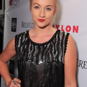 Actress Laura Linda Bradley attends the NYLON Magazine Music Issue Launch Party at The Roxy Theatre on May 30 2012