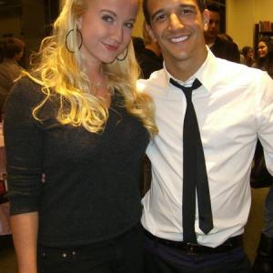 Actress Laura Linda Bradley & Singer/ Dancer Mark Ballas at the Save the Music Charity Event Hollywood, CA