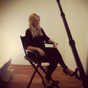 Laura Linda Bradley doing press in Los Angeles for her new choreography project