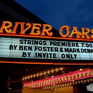 The River Oaks Theatre played host to the Houston premiere of Strings