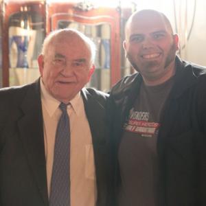 Edward Asner and Bennie Woodell on Love Meet Hope