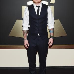 Ed Sheeran at event of The 57th Annual Grammy Awards 2015