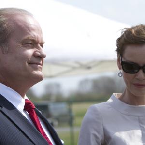 Still of Kelsey Grammer and Connie Nielsen in Boss 2011