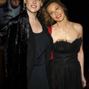Amy Sacco and Connie Nielsen