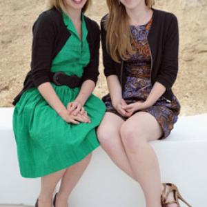 LR Amanda Bauer and Claire Sloma attend the The Myth of the American Sleepover Photo Call held at the Martini Terraza during the 63rd Annual International Cannes Film Festival on May 19 2010 in Cannes France