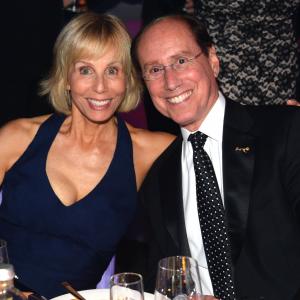 Academy of Television Arts  Sciences Outgoing President  CEO Alan Perris R and wife Donna pose at the 2013 Creative Arts Emmy Awards Governors Ball held at the Los Angeles Convention Center on September 15 2013 in Los Angeles California