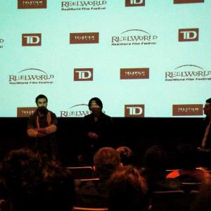 QA at Reelworld Film Festival with Tyce Phangsoa and Director Michael Suan AKPjob27 Toronto screening