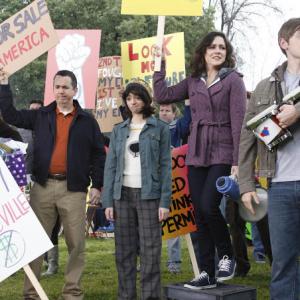 Still of Shannon Woodward Frank Todd and Jimmy Lucas in Mazyle Houp 2010