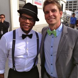 DL Hughley and Derrick Redford at Dancing with the Stars