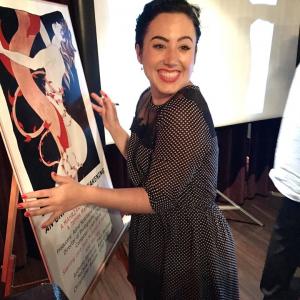 Lara Jean Mummert at the Signing Party for her new short 