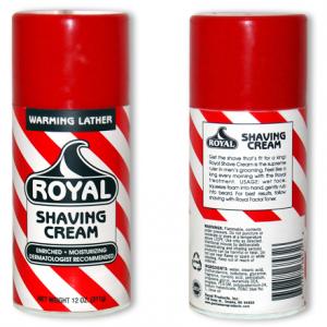 shaving cream for Don McKay