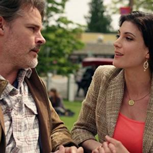 Still of Dylan Neal and Julia Benson in Cedar Cove 2013