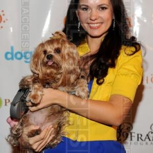 Natasha Blasick arrives at the Count FLuFFula Costumes & Cocktails for Dogs & People party at the Gallery at Pacific Electric Lofts on October 24, 2009 in Los Angeles, California