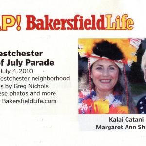 Kalai and Margaret Shropshire 4th of July2010, Westchester Parade