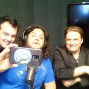 Elvis Guinan and Damian Chapa on Live RADIO show 2015