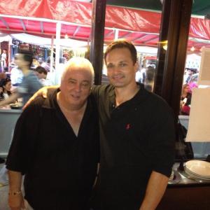 Vinny Vella and Robert Marini at the 2012 San Gennaro Feast NY