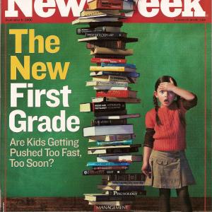 Ftima Ptacek cover Newsweek USA 10 September 2006 Vol CXLVIII Iss 11 The New First Grade