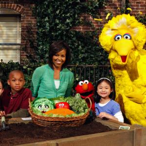 Ftima Ptacek appearance on Sesame Street with First Lady Michelle Obama  May 5 2009