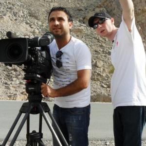 On location in Ras Al Khaima, UAE, the documentary adventure series 