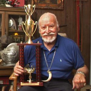 Ted V. Mikels with Blue Heron International Pictures Award: Patron of the Arts