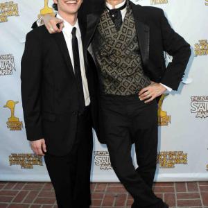 Kelly Misek, Jr. and Doug Jones at the 2013 Saturn Awards