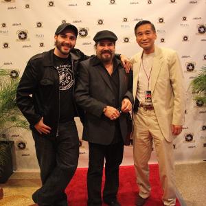 Julian Higgins Bertie Higgins and Henry Lui at the premiere of The Beast Beneath at the Action on Film Festival 2011
