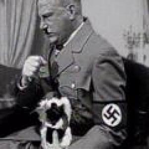 As Adolf Hitler in A Kitten For Hitler directed by Ken Russell