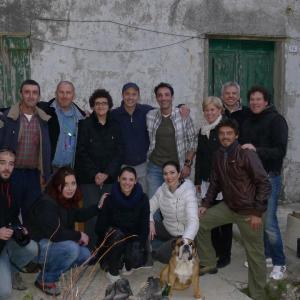 Renovations in Italy with Brian Boitano and film crew