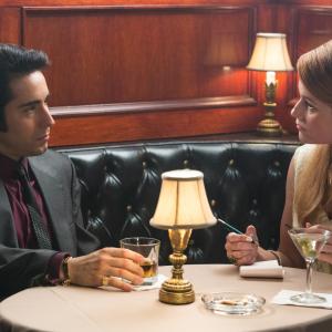 Still of John Lloyd Young and Erica Piccininni in Ketveriuke is Dzersio 2014