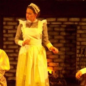 As Nancy in Gaslight. Unhinged Theatre