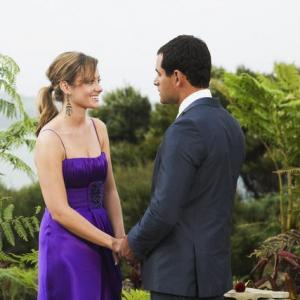 Still of Jason Mesnick and Molly Malaney in The Bachelor 2002