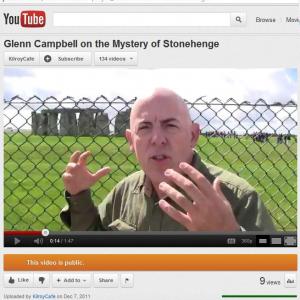 Glenn reveals the real mystery at Stonehenge: Why would people stand in line and pay money to go inside the fence when you can see it just as well from the outside? August 2011