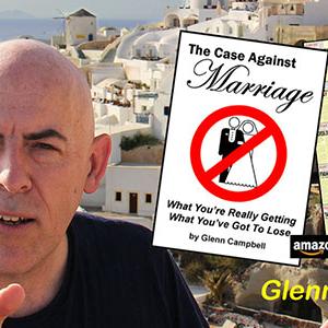 Glenn is the author of two books The Case Against Marriage also in Turkish and a collection of essays Kilroy Cafe