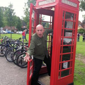 Glenn in Salisbury England just back from a visit to the 27th Century via this convenient Tardis