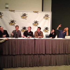 Cast and crew of The Human Race at Stan Lee's Comikaze