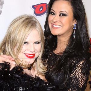 CUT! star Suze LanierBramlett and actress Jade Moser attend the Hollywood premiere