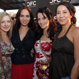 Kristin Adams Amber Goldfarb KimberlySue Murray and Zo Doyle at CFC Actors Conservatory and TIFF Rising Stars Sponsor Reception 2011