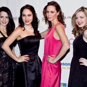 CFC Actors Conservatory Participants Kimberly-Sue Murray, Amber Goldfarb, Melissa Hood and Kristin Adams at REFLECT - 18th CFC Annual Gala & Auction