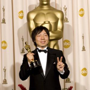 Academy Award®-winner Kunio Kato backstage at the 81st Academy Awards® are presented live on the ABC Television network from The Kodak Theatre in Hollywood, CA, Sunday, February 22, 2009.