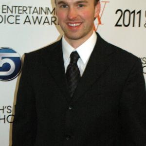 Brenden on the red carpet at the 2011 Utah Entertainment & Choice Awards.