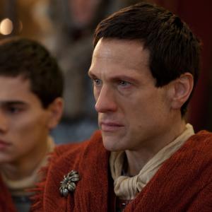 Still of Simon Merrells and Christian Antidormi in Spartacus: Blood and Sand (2010)