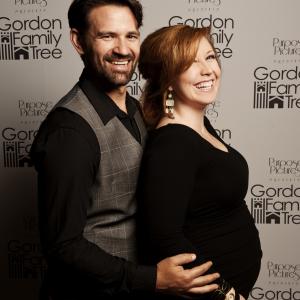 'Gordon Family Tree' WORLD Premiere. Lead Actor Ryan Schwartzman & a VERY PREGNANT Exec Producer/Lead Actress Jennica Schwartzman
