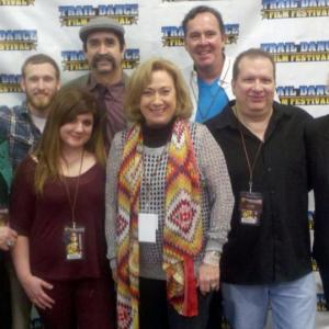 some of the Cast and Crew of When Its Your Time at the 2013 Trail Dance Film Festival Duncan OK