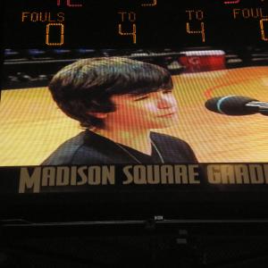 Performance at Madison Square Garden Piano/Vocals 