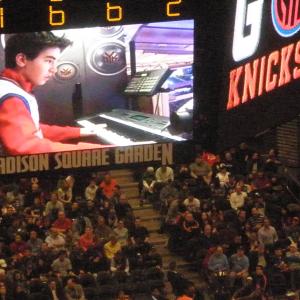 Christopher was the guest organist at Madison Square Garden in NYC 2009