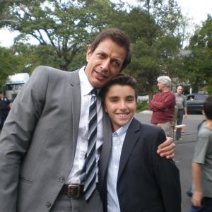 Jeff Goldblum and Me on the set of Law and Order 2011