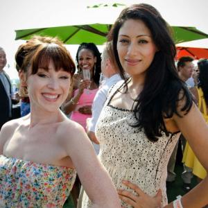 Tehmina Sunny and Ruth Connell BAFTA Garden Party